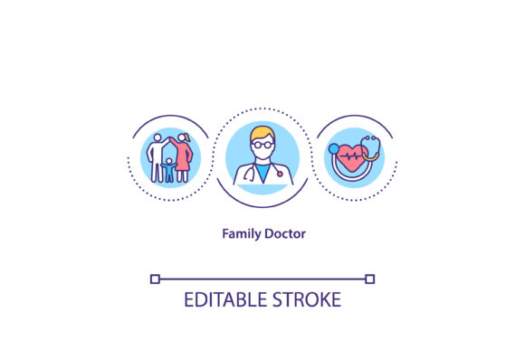 Family Doctor Concept Icon: A Designer's Honest Review