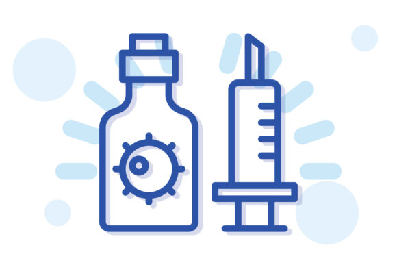 Healthcare Icon Vaccine: Embroidery Design Review