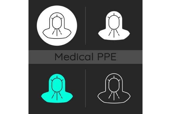 Medical Hood Dark Theme Icons Set Review