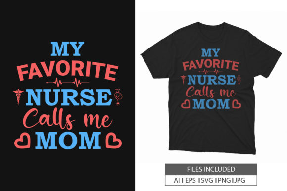 Mother Day Mom Nurse T-Shirt Design: Embroidery Review