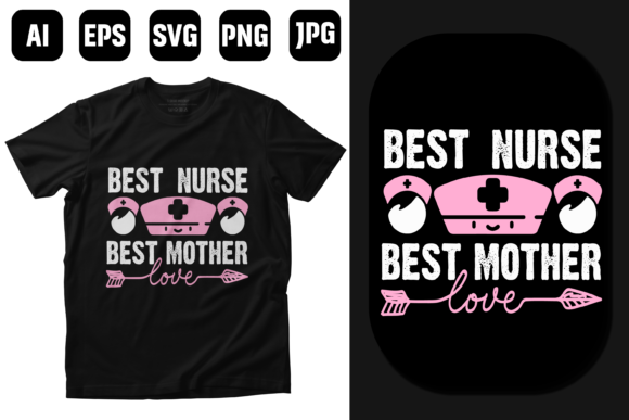 Nurse Mother Quotes T-Shirt Design: Embroidery Review
