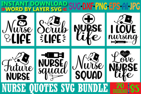 Nurse Quotes SVG Bundle: A Designer’s Review