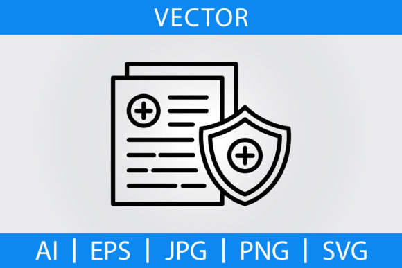 Vector Medical Insurance Line Icon: A Designer's Embroidery Review