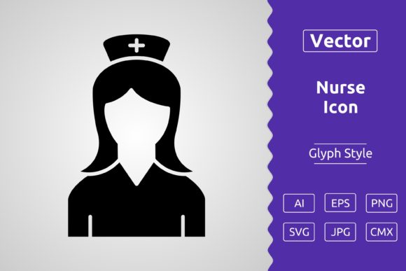 Vector Nurse Glyph Icon: A Designer's Practical Review